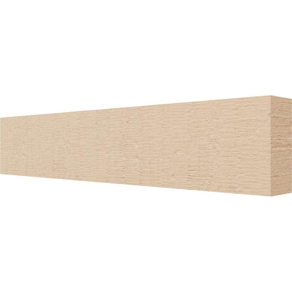 Ekena Millwork 2in. W x 4in. H x 20in. L Block Woodgrain TimberThane Rafter Tail, Primed Tan RFTUR02X04X20BLKRCPR - main